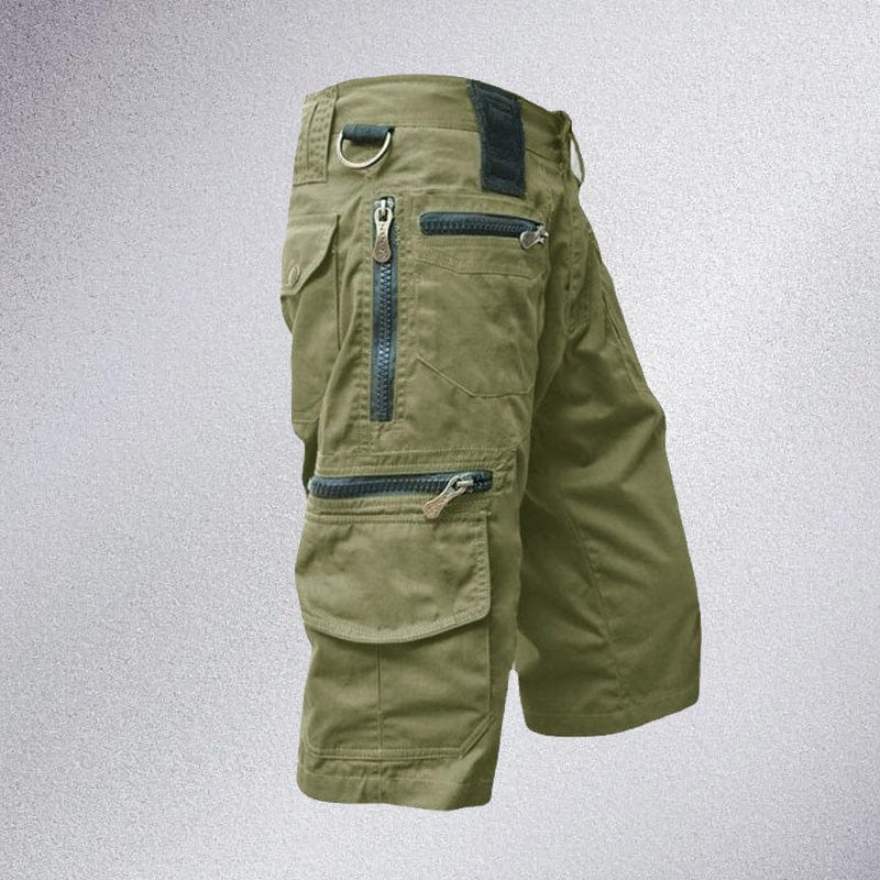 Jan™ – Mångsidiga och Bekväma Cargoshorts + 10 Förvaringsfack