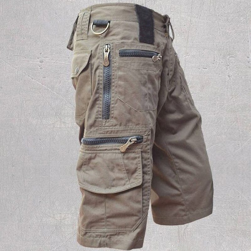 Jan™ – Mångsidiga och Bekväma Cargoshorts + 10 Förvaringsfack