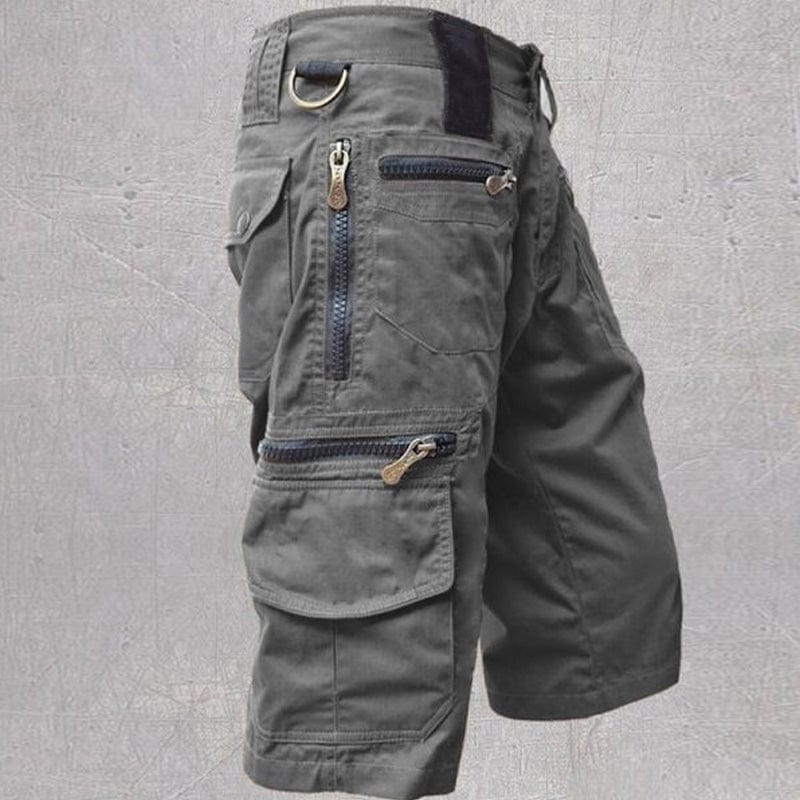 Jan™ – Mångsidiga och Bekväma Cargoshorts + 10 Förvaringsfack