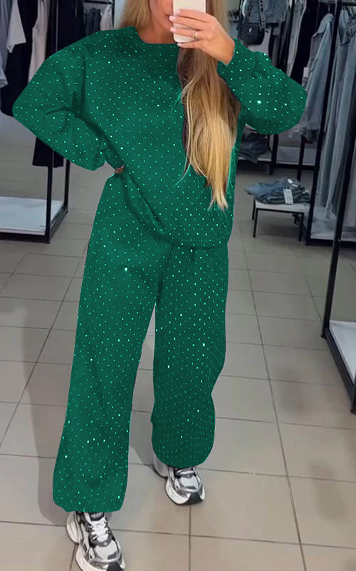 Heidi™ - Dazzle Diamond Tröja och Byxset
