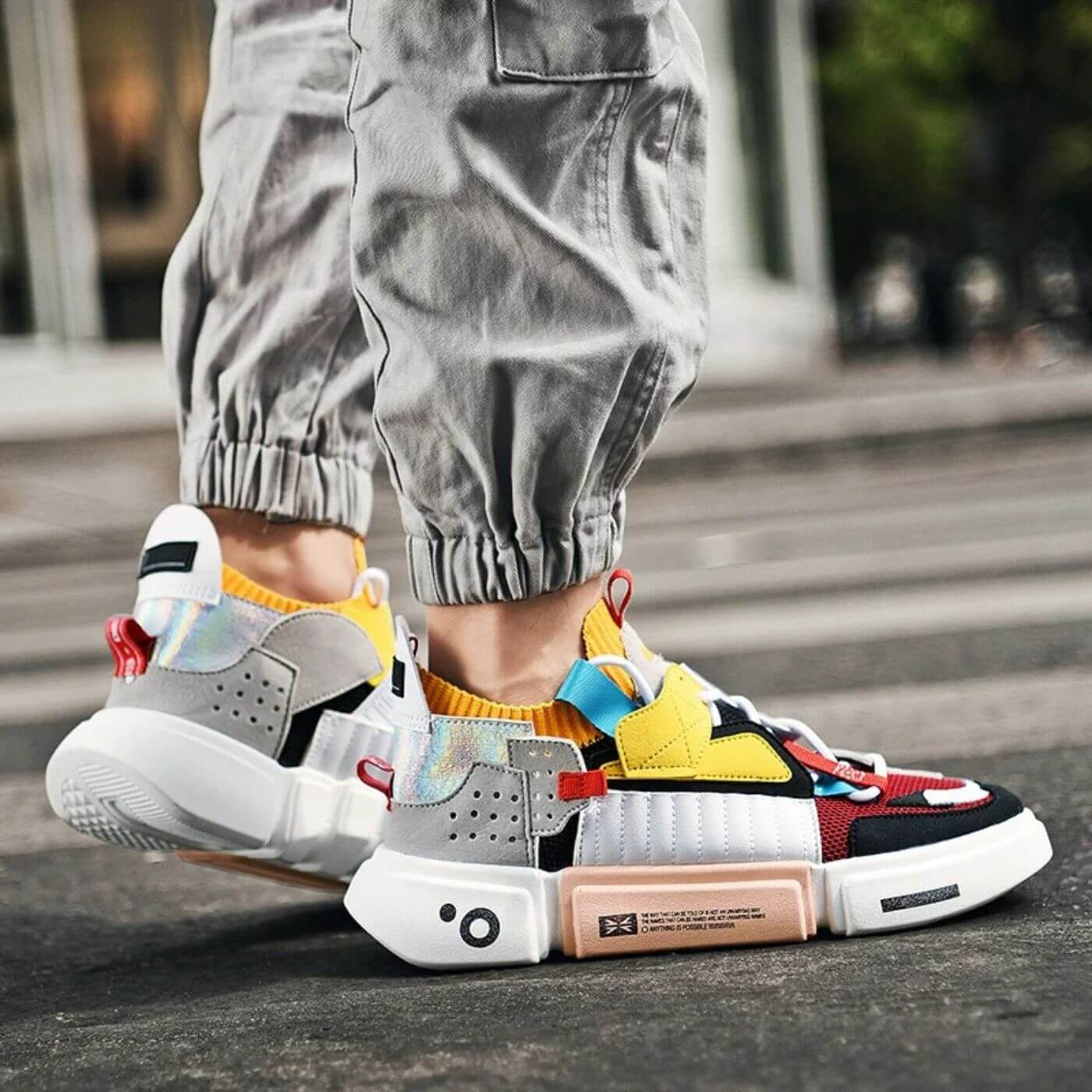 Gabriel™ - Estetiska Streetwear Sneakers i Lättviktsdesign