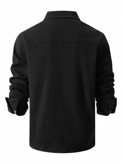 Mason™ - Stilren Skjorta med Långärmad Design