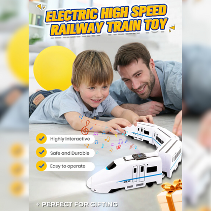 SpeedRail™ - Elektrisk Universell Simulerad Höghastighetsjärnväg Harmony Tågleksak