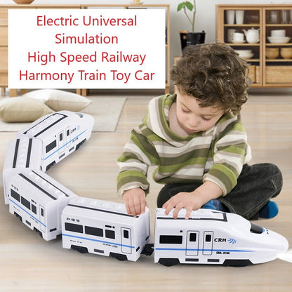 SpeedRail™ - Elektrisk Universell Simulerad Höghastighetsjärnväg Harmony Tågleksak