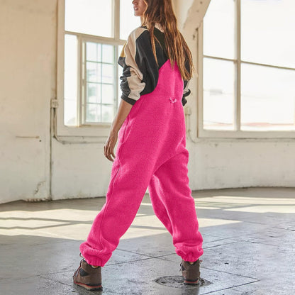 Marie™ - Justerbar Jumpsuit i Manchestertyg med Fleece