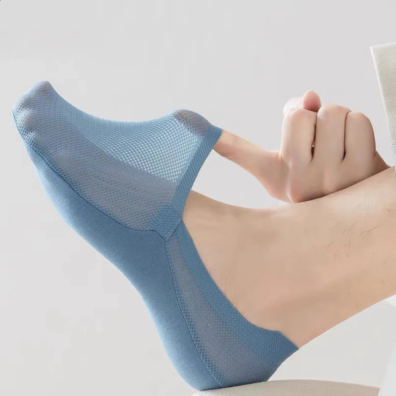 BreezeSox™ - Andningsbara och Bekväma Sneaky Strumpor