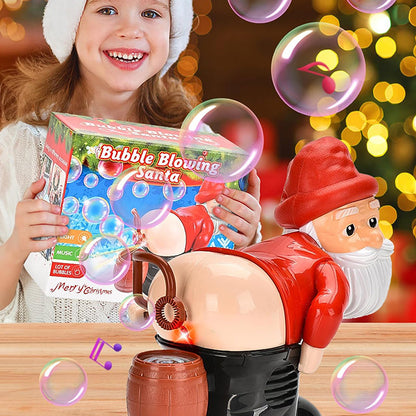 SantaBubbles™ - Rolig Tomte Bubbelmaskin Bästa Julklappen